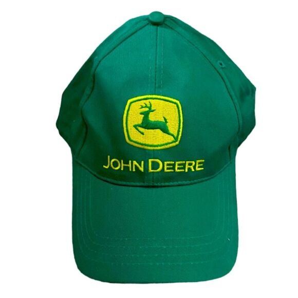 John Deere Baseball Hat Strapback Adjustable Cap Sportswear - Picture 1 of 5